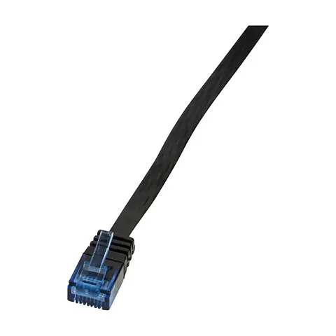 LogiLink 2m Cat6 U/UTP RJ45 networking cable Black U/UTP (UTP) – image 1