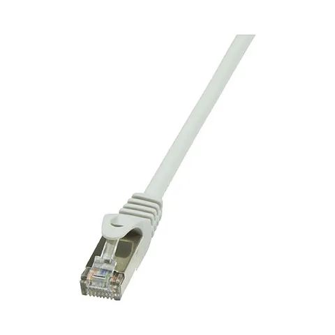 LogiLink Patchkabel, Kat. 5e, SF/UTP, 3,0 m, grau – Bild 1
