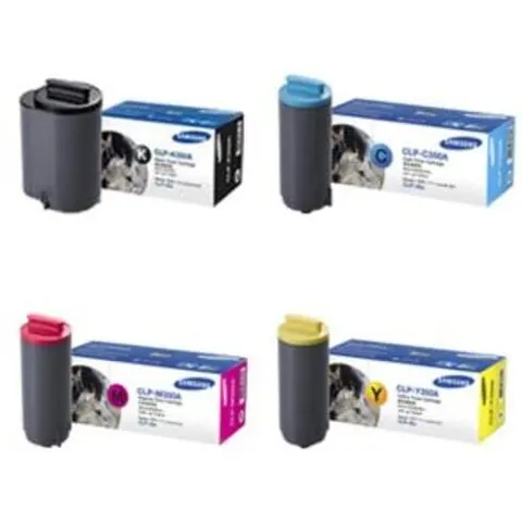 Samsung Pack Ahorro 4 toners CLP350 – imagen 1
