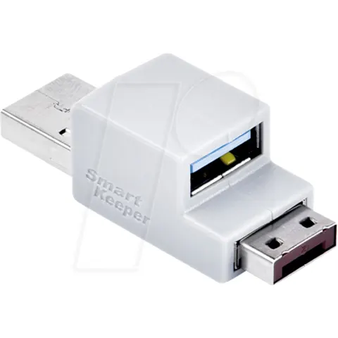 SMARTKEEPER SK OM03BN - Lockable USB-A storage device, brown – image 1