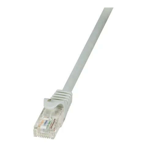 LogiLink 0.5m Cat.5e U/UTP networking cable Grey Cat5e U/UTP (UTP) – image 1