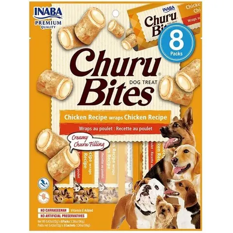 Churu Dog Bites Receta De Pollo 8 Uds 96g – imagen 1