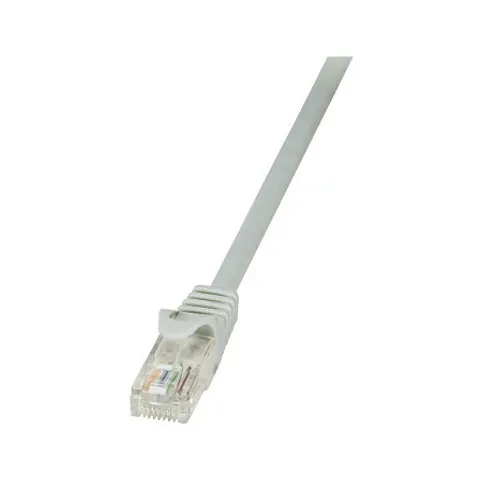 Patchcord LogiLink CP1072U CAT5e Utp 5m, szary – zdjęcie 1