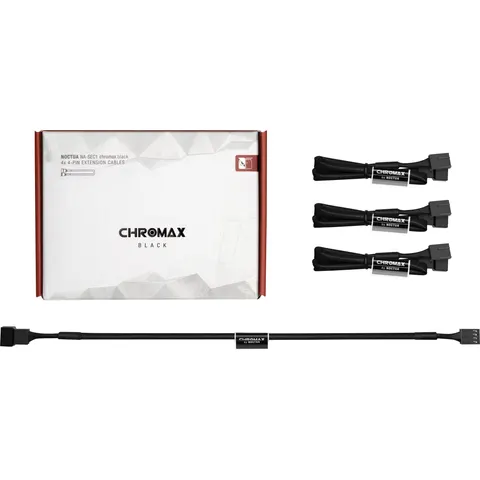 Noctua NA-SEC1 CHROMAX.BLACK Cable extension – image 1