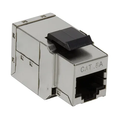 LogiLink Keystone Verbinder Kat.6A, Klasse EA, geschirmt – 027761 – Bild 1