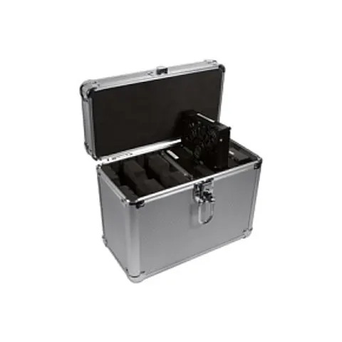 Koffer voor 5x 3,5'' HDD / zilver – afbeelding 1
