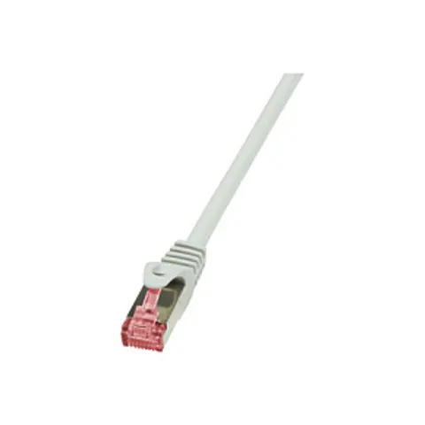 LogiLink Patchkabel, Kat. 6, S/FTP, 50,0 m, grau – Bild 1