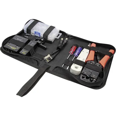 LogiLink Netzwerk-Werkzeug-Set, 55-teilig – Bild 1