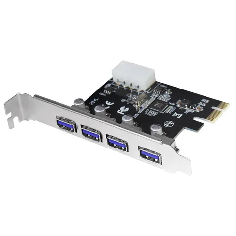 Logilink PCI Express Karte, 4x USB 3.0 – Bild 1