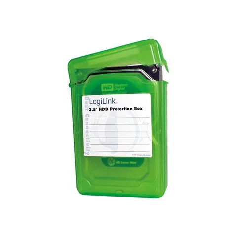 LogiLink UA0133G storage drive case Cover Green – image 1