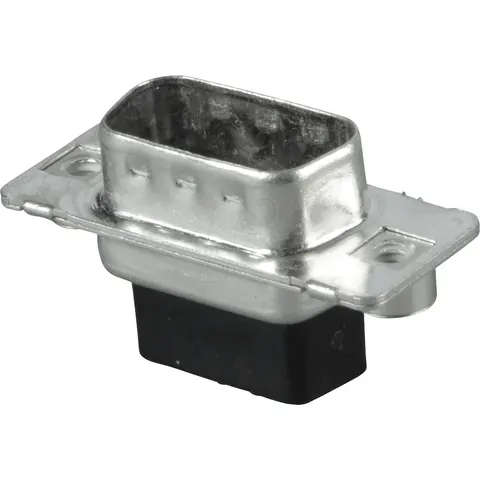 CONEC D-SUB ST09 CRIMP - D-SUB plug, 9-pin, crimp connector – image 1