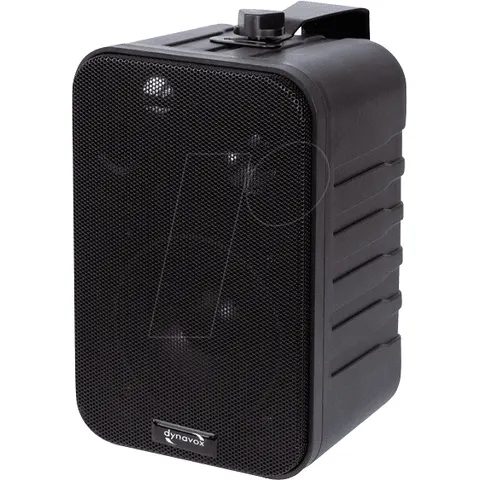 DYNAVOX 201873 - Mini-Box three-way speaker with bracket, black, pair – image 1