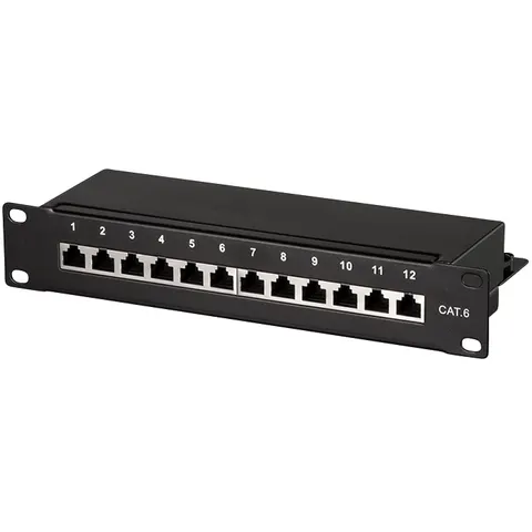 LogiLink NP0046 patch panel 1U – image 1