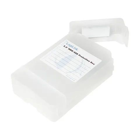 LogiLink UA0277 storage drive case Transparent – image 1