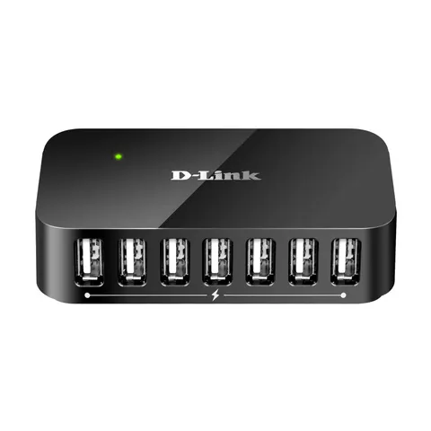 D-Link DUB-H7/E, 7-Port USB 2.0 Hub – Bild 1