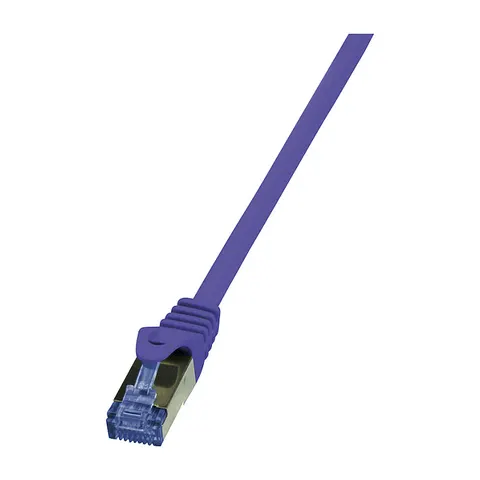 LogiLink CQ308VS networking cable Violet 7.5 m Cat6a S/FTP (S-STP) – image 1