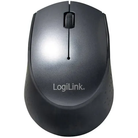 LogiLink Funk Maus USB-C, kabellos, schwarz – Bild 1
