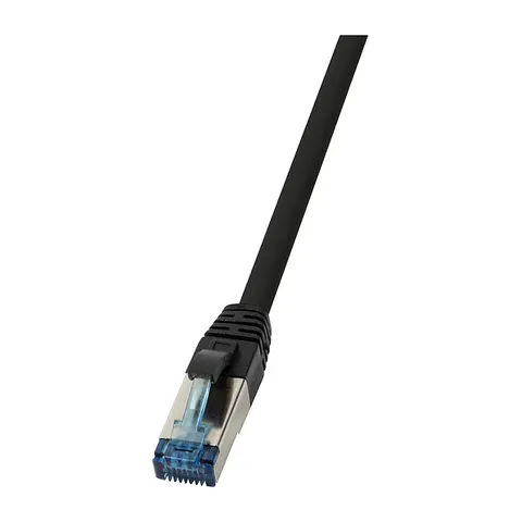 LOGILINK Patchkabel, PUR, Cat.6A, S/FTP, schwarz, 30 m – Bild 1