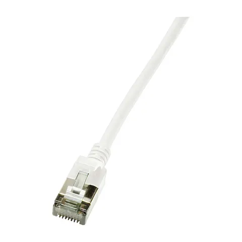 LogiLink CQ9011S networking cable White 0.3 m Cat6a U/FTP (STP) – image 1