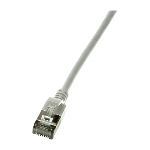 LogiLink Patchkabel Ultraflex, Kat. 6A, U/FTP, 3,0 m, grau – Bild 1