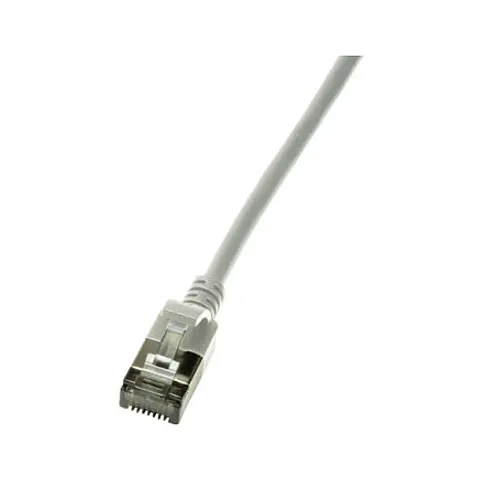 LogiLink Slim U/FTP networking cable Grey 5 m Cat6a U/FTP (STP) – image 1