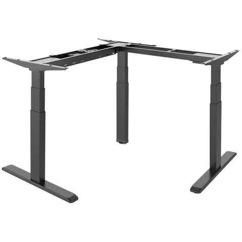 LogiLink EO0016 standing desk frame Electric 3 leg(s) Black – image 1
