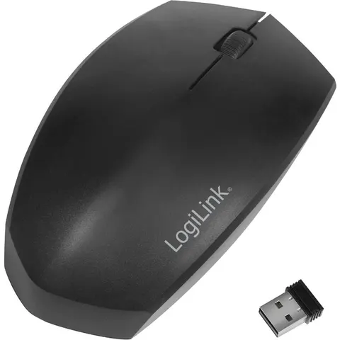 LOGILINK ID0191 - Wireless & Bluetooth Mouse, black – image 1