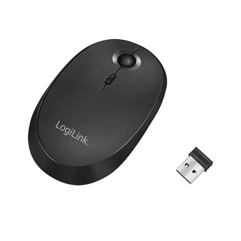 LOGILINK ID0204 - Wireless Mouse, bluetooth, 2.4 GHz, black – image 1