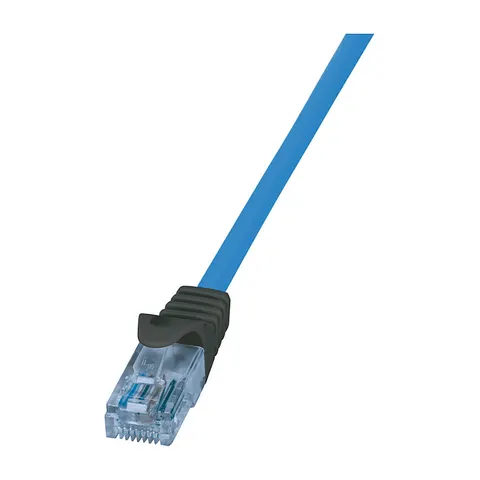 LogiLink CPP002 networking cable Blue 2 m Cat6a U/UTP (UTP) – image 1