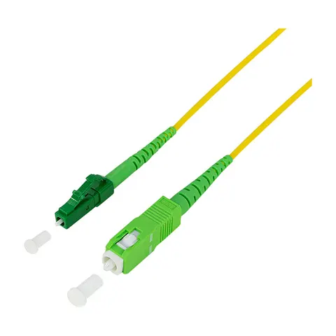 LogiLink LWL Patchkabel, SC-Simplex - LC-Simplex, OS2, 1,0 m – Bild 1