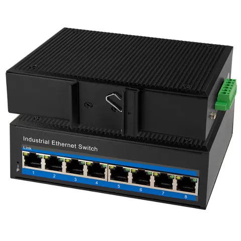 LOGILINK NS203 - Switch, 8 puertos, Gigabit Ethernet – imagen 1