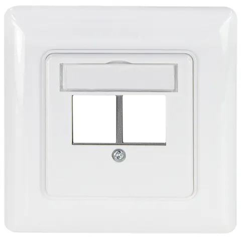 LOGILINK Inbouwdoos NK4059, 2 Keystone-modules – afbeelding 1