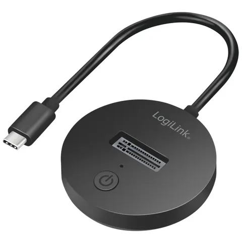 LOGILINK USB 3.2 Dockingstation QP0032 NVME/SATA schwarz – Bild 1