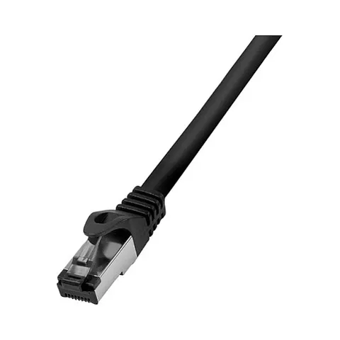 LogiLink Premium Patchkabel, Kat. 8.1, S/FTP, 20 m, schwarz – Bild 1