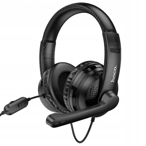 Cuffie Gaming 3.5mm HOCO W103, Nere – immagine 1