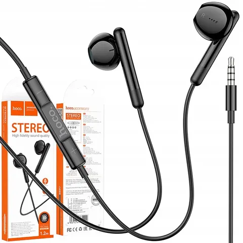 Auricolare 3.5mm HOCO M93, Nero – immagine 1