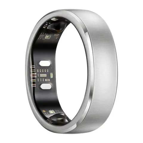 Ringconn Smart Ring Gen3 - Maat 15# - Kleur: Brushed Silver – afbeelding 1