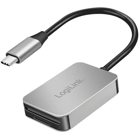 LogiLink Czytnik kart USB3.2 Gen 1, SD/microSD, Usb-c – zdjęcie 1