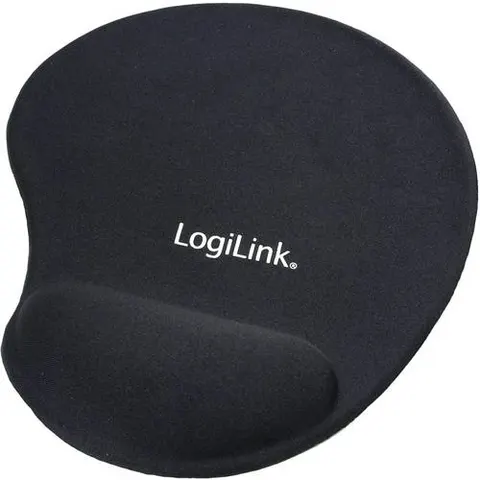 LOGILINK Maus-Pad mit Gel-Auflage, schwarz – Bild 1