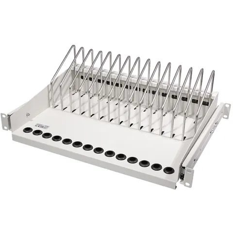 "LOGILINK SF100G - 19"" shelf, 4.5 U, gray" – image 1