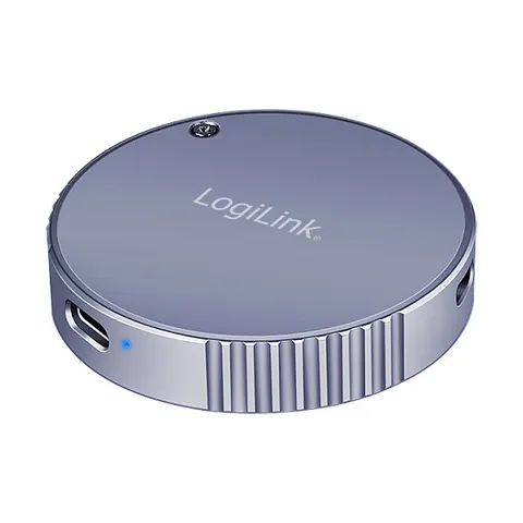 LogiLink Magnetische USB 3.2 Gen2 SSD-behuizing, grijs – afbeelding 1