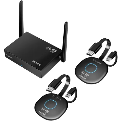 LogiLink HDMI BYOD video conferencing set. wireless. 50m. 30to1. Multi – image 1
