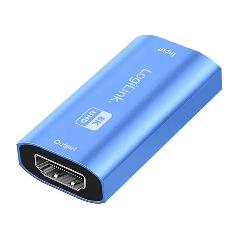 LogiLink HD0064 HDMI-repeater Blauw – afbeelding 1