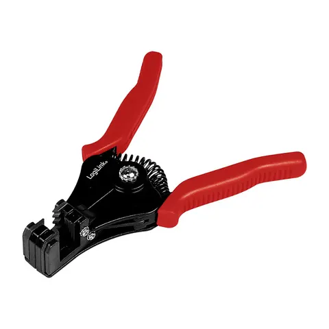 LogiLink PHT0102 cable crimper Stripping tool Black. Red – image 1