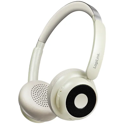 LogiLink BT 6.0 Headset. brown – image 1