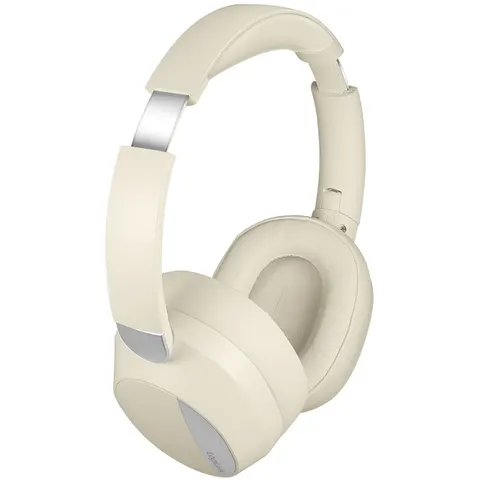 LogiLink BT 6.0 Headset with ANC. cream /silver – image 1
