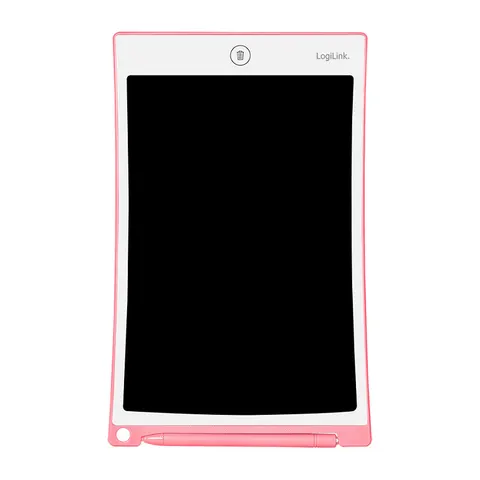 LCD Writing Tablet, 10.0"", multi color, pink – Bild 1