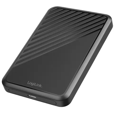 LogiLink 2.5" Extern. Encl. USB 3.2 Gen 1. screwless. black – image 1
