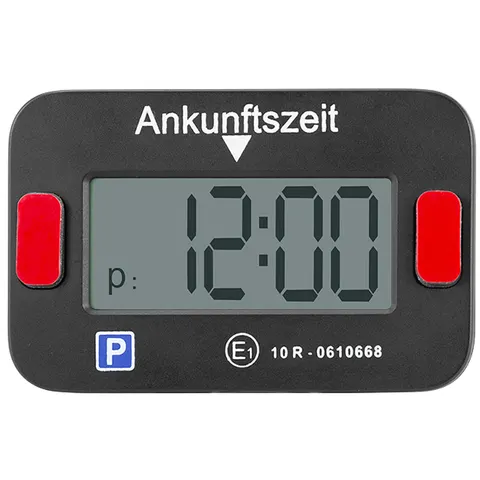 LogiLink Electronic parking disc. KBA certified. black – image 1