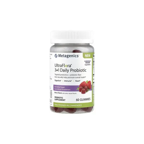 UltraFlora 3in1 Daily Probiotic, Berry – image 1